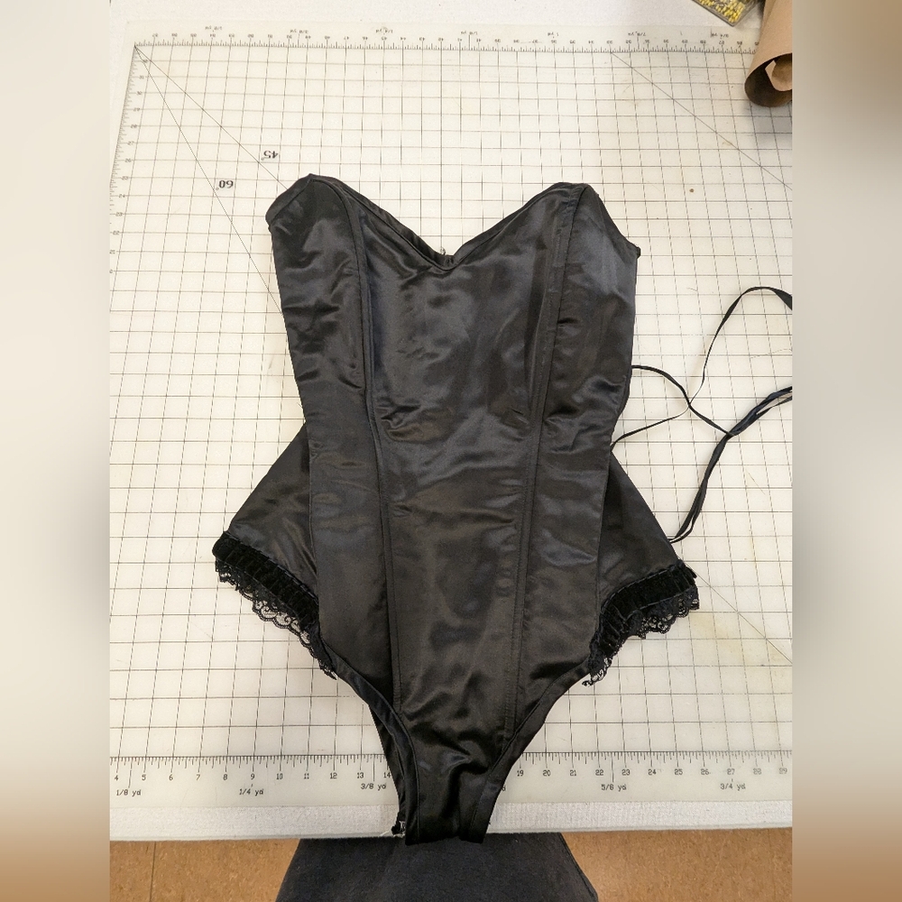 Satin Corset Bunny Suit